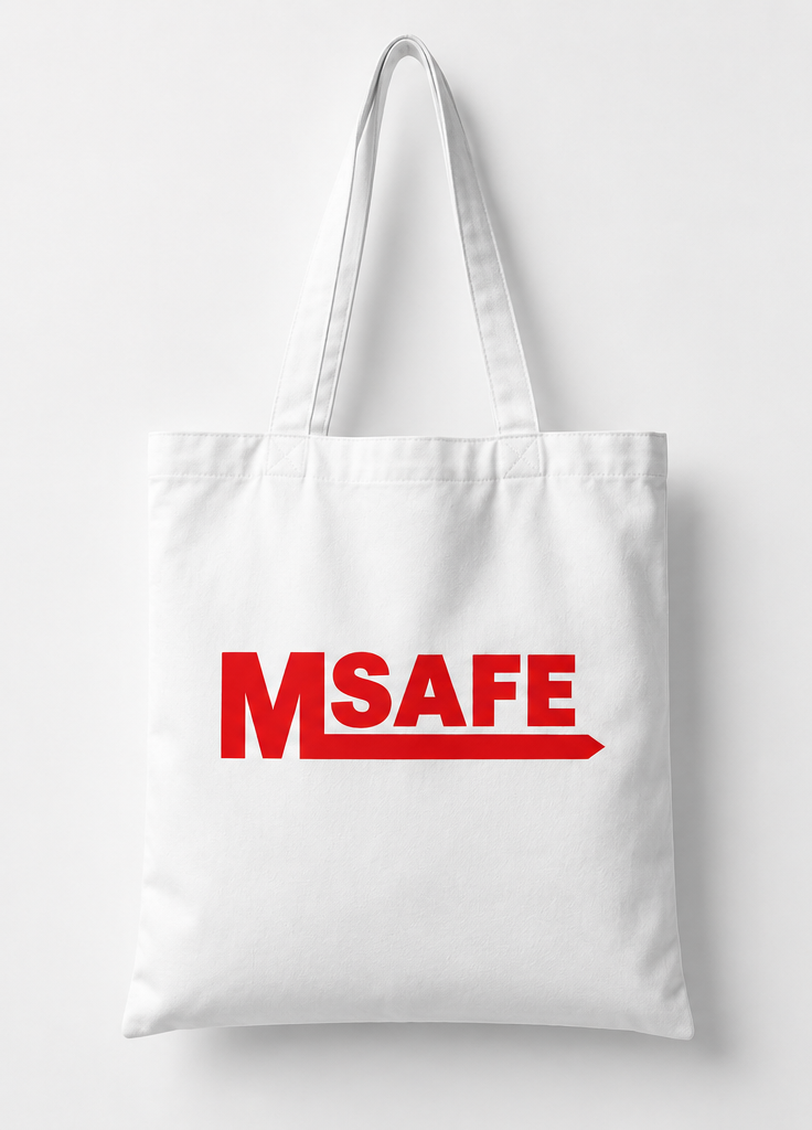MSAFE Industries branded carry bag packaging design by QUADMEDIA.TVM